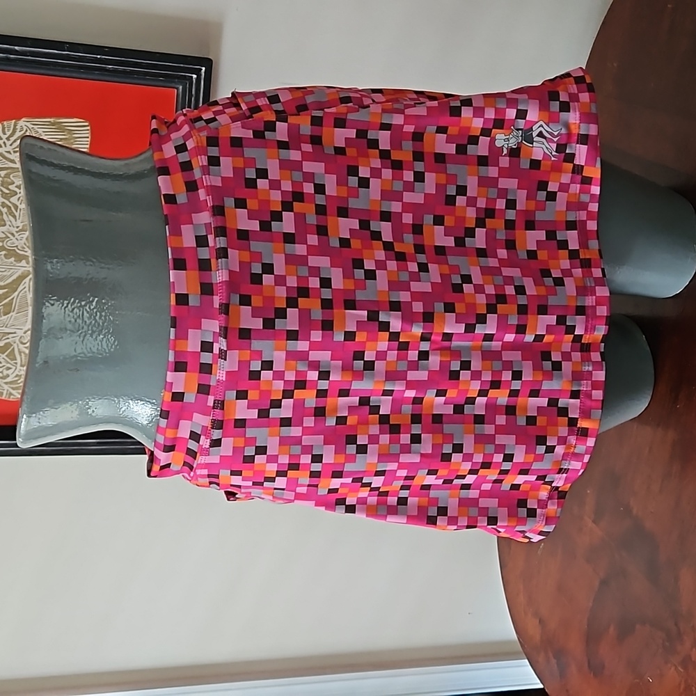 Running Skirts Pink Pixel Skort Size 3